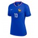 Camiseta Francia Kante #13 Primera Equipación para mujer Eurocopa 2024 manga corta